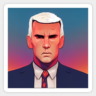 Mike Pence | Comics Style Sticker